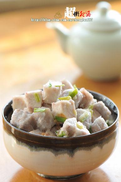 葱香荔浦芋头的做法