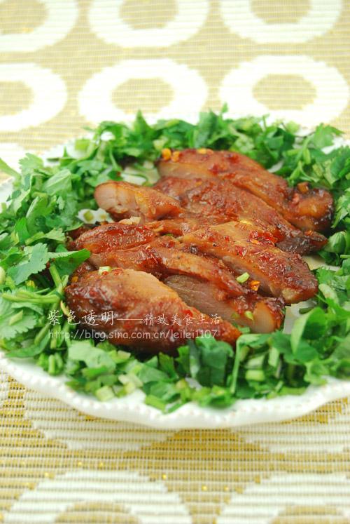 叉烧酱汁烤鸡腿的做法