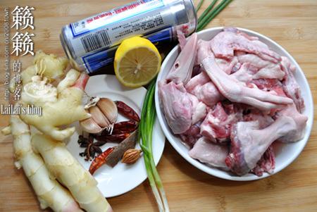 子姜啤酒鸭的做法