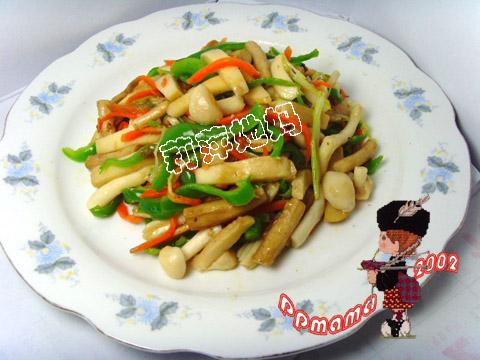 素炒蘑菇的做法