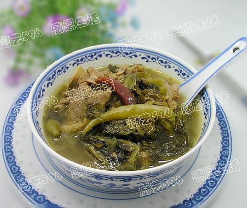酸菜老鸭煲的做法