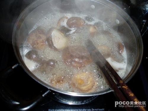 花菇蚝豉扒生菜的做法