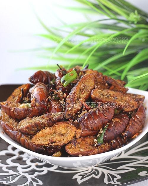 香酥开边蚕蛹的做法