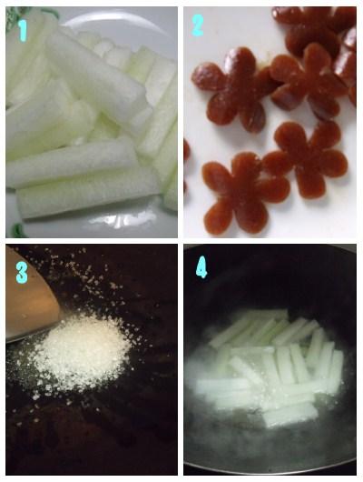 山楂琥珀冬瓜的做法