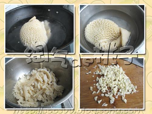 红油金钱肚的做法