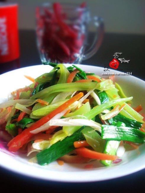 素炒野鸡红的做法