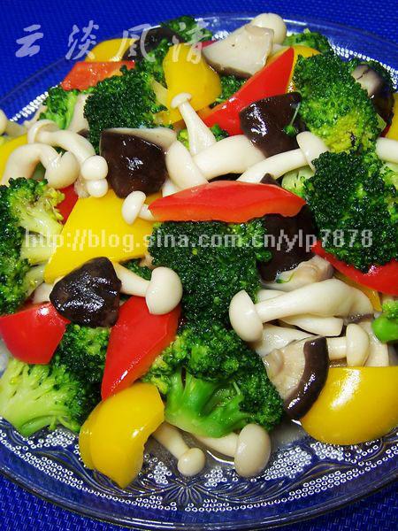 五色鲜蔬的做法