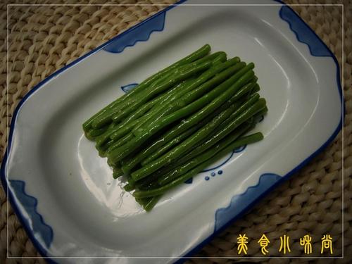藤椒豇豆的做法