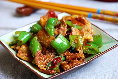 素炒腐竹的做法