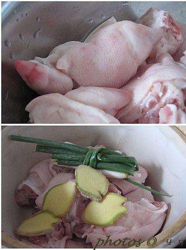 黄豆猪脚煲的做法