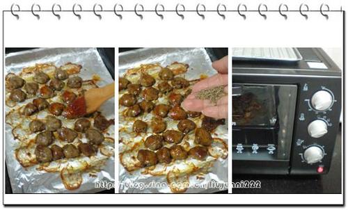 孜然烤鸡心的做法