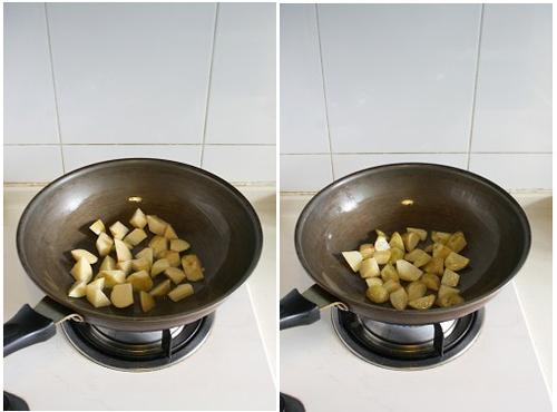 红咖喱土豆鸡翅的做法