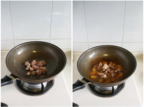 红咖喱土豆鸡翅的做法