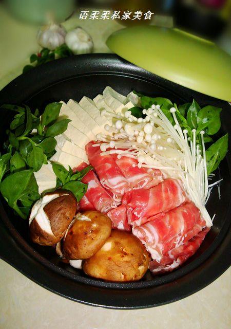 豆腐肥牛锅的做法