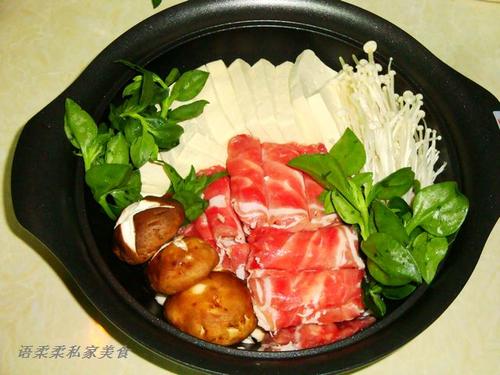 豆腐肥牛锅的做法