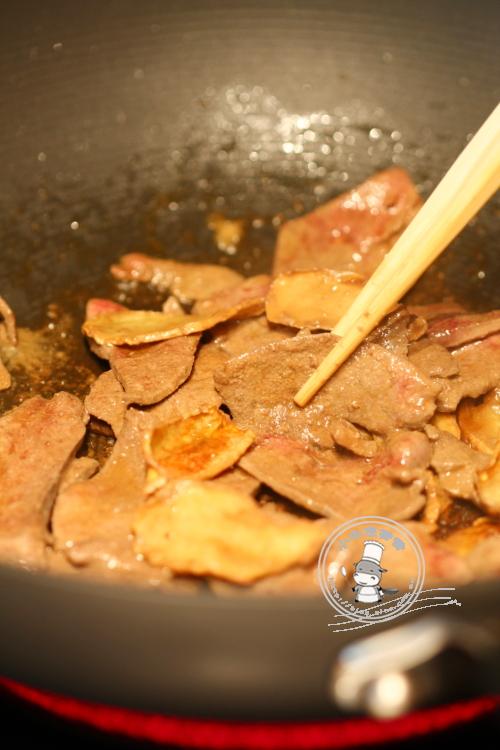 麻油猪肝的做法