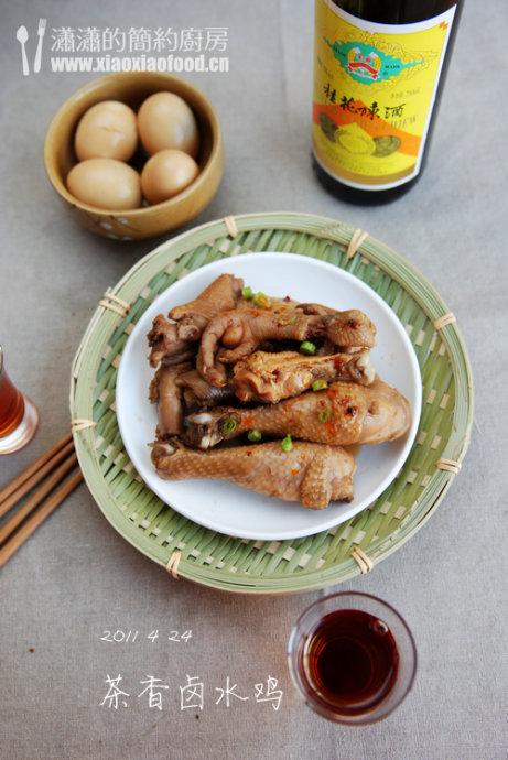 茶香卤水鸡的做法