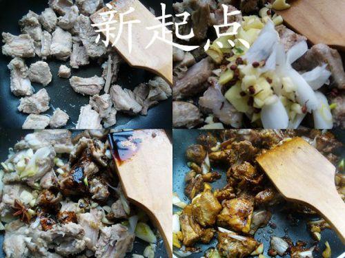 排骨烩豆芽的做法