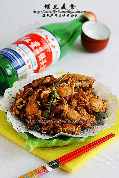 干炸小螃蟹的做法