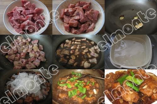 排骨炖粉条的做法