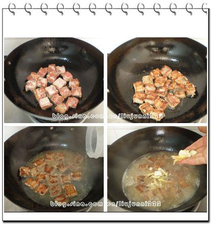 辣白菜烧排骨的做法