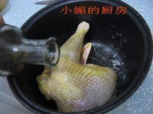 电饭锅焖鸡的做法
