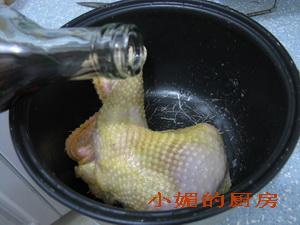 电饭锅焖鸡的做法