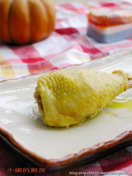 电饭锅焖鸡的做法