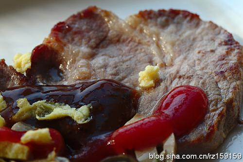 草菇梅花肉的做法