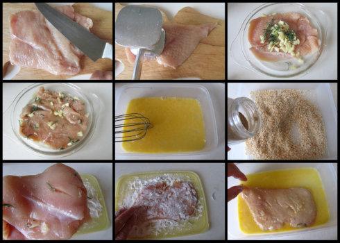 紫苏鸡排的做法