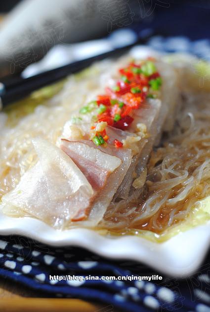 蒜香粉丝蒸培根的做法