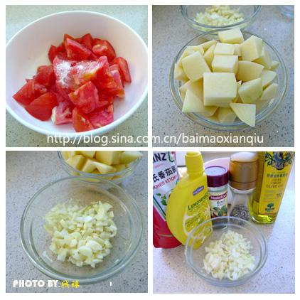 番茄烩土豆的做法