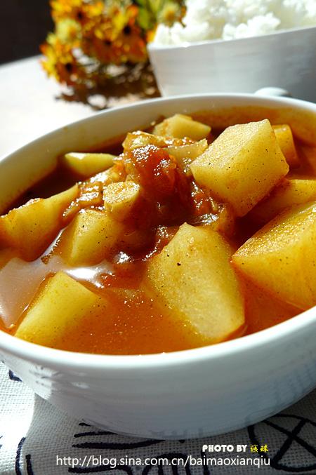 番茄烩土豆的做法