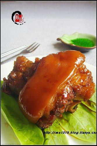 冰糖肘圈的做法