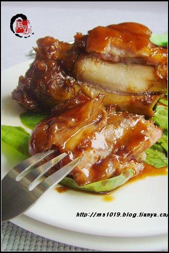 冰糖肘圈的做法