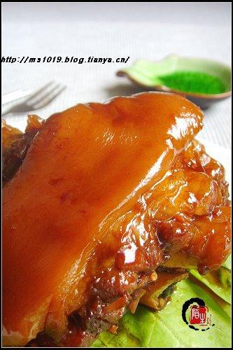 冰糖肘圈的做法