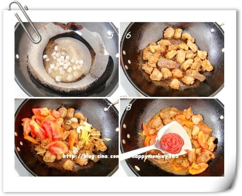 番茄酱排骨的做法