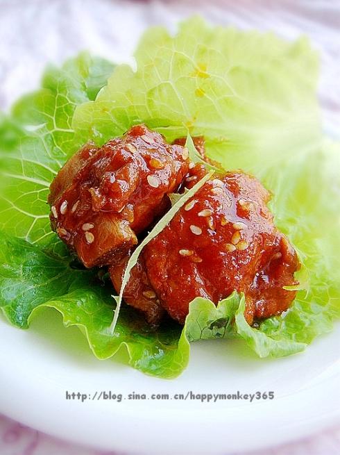 番茄酱排骨的做法