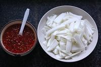 沙司酸甜辣白菜的做法