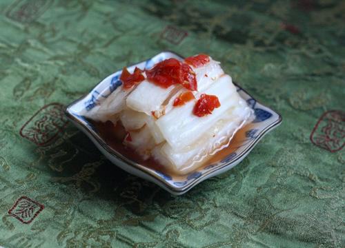 沙司酸甜辣白菜的做法