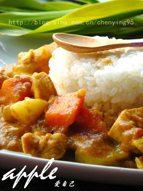 果香四溢咖喱鸡饭的做法