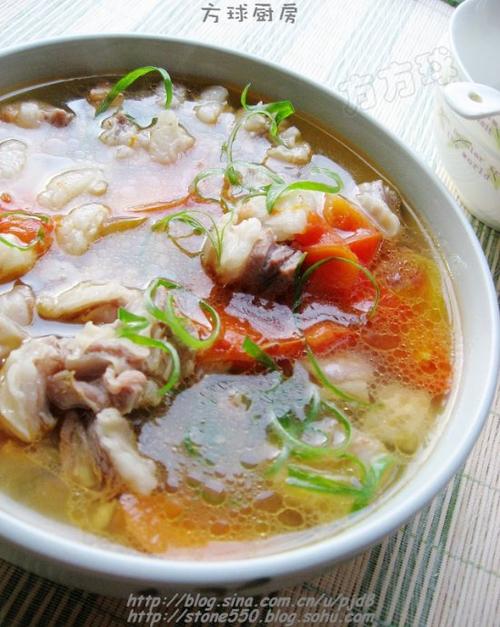 羊肉西红柿汤的做法