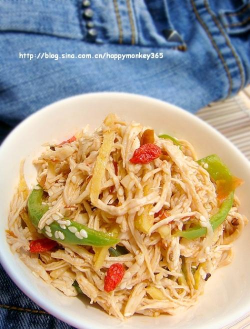 口水鸡丝的做法