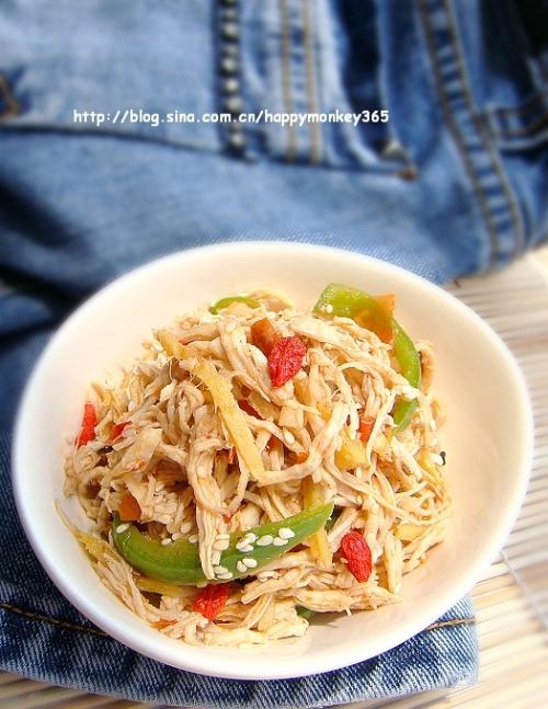 口水鸡丝的做法