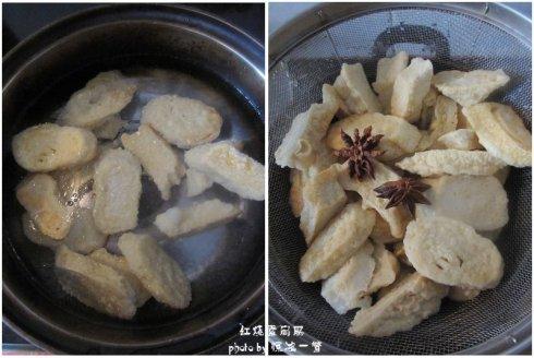 红烧素同肠的做法