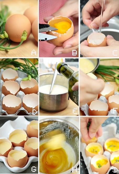 法式培根炖蛋浇黄油浓汁的做法