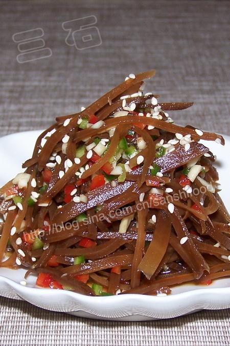 凉拌大头菜丝的做法