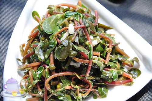 凉拌马齿笕的做法