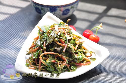 凉拌马齿笕的做法