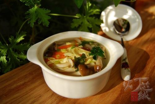 油皮蘑菇汤的做法